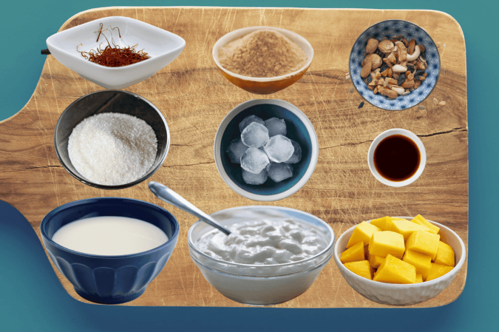 Mango lassi ingredient photo