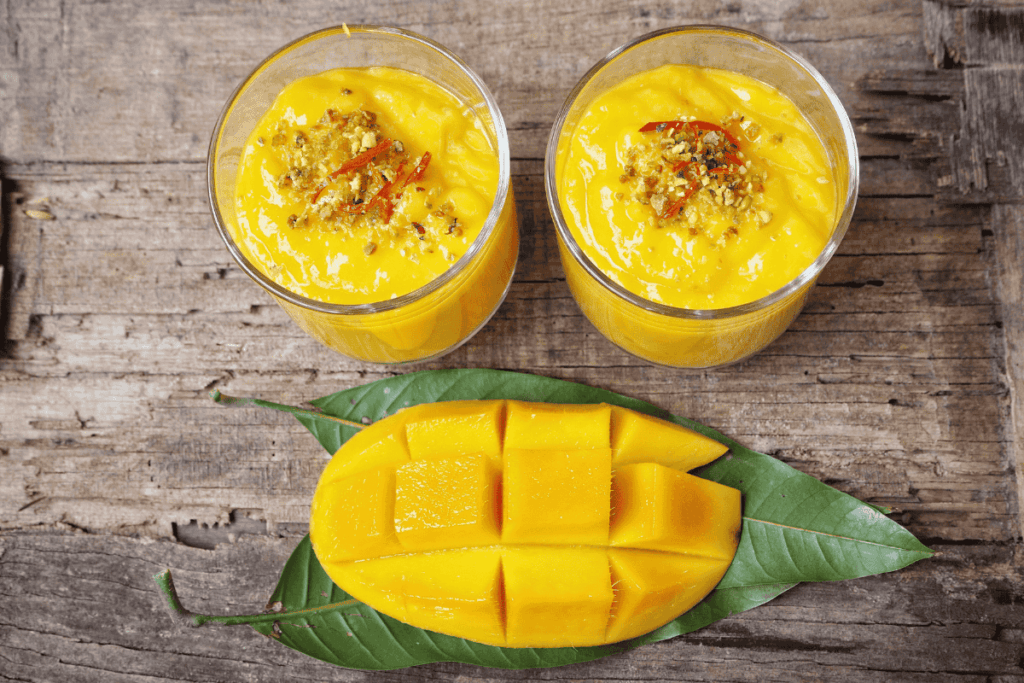 mango lassi ready photo