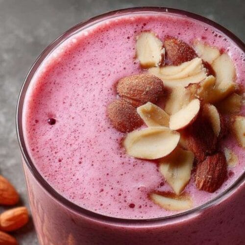 Cherry almond smoothie