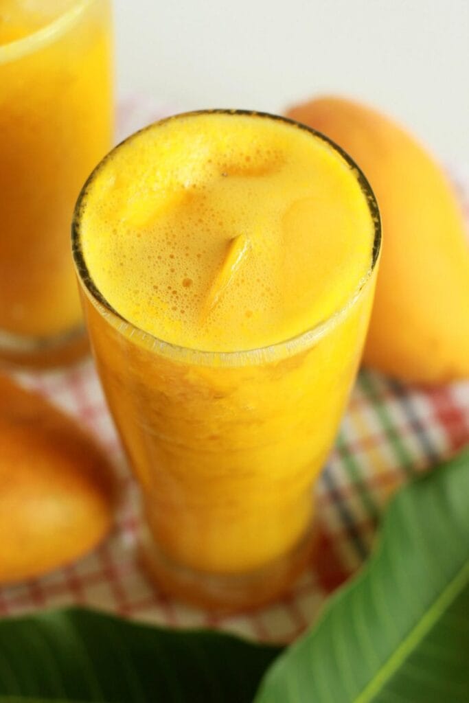 Mango Smoothie glass image
